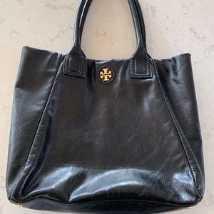 All leather black Tory Burch bag